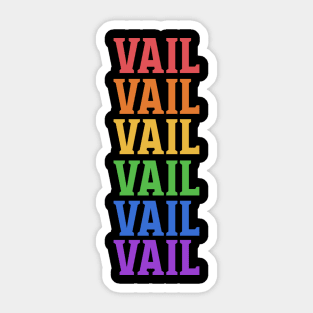 VAIL COLORADO Sticker